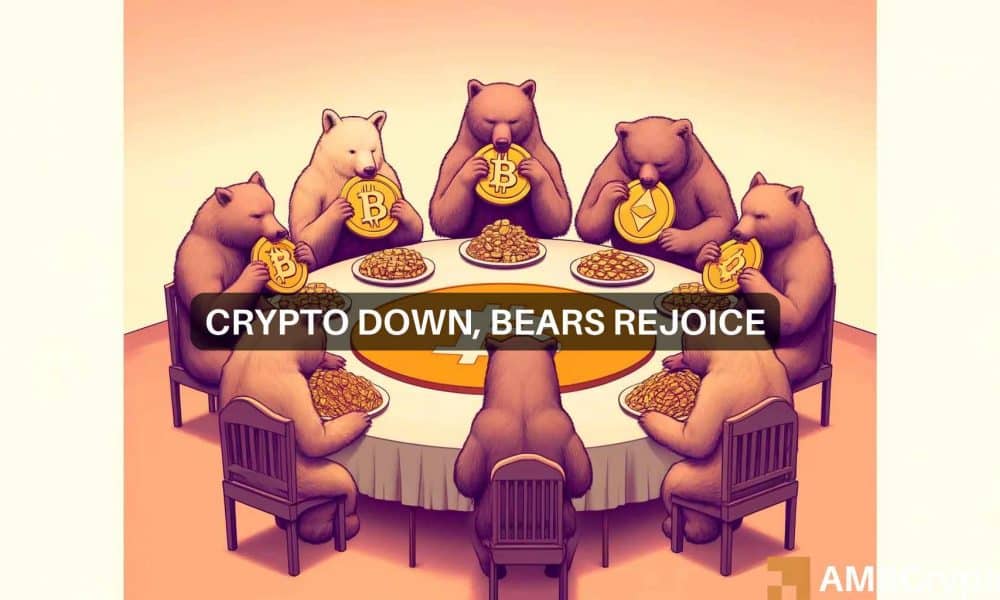 Led by Bitcoin, Ethereum, here's why the crypto market is bearish today