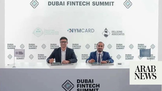 Pakistani company partners with UAE's NymCard to boost fintech innovation in MENAP