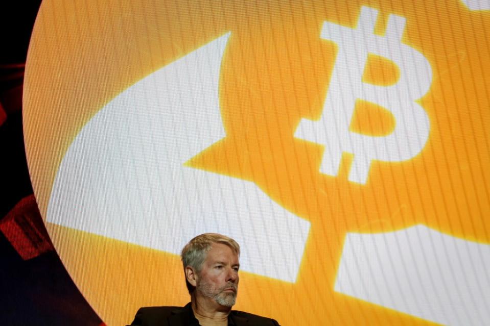 Michael Saylor is known as one of the leading proponents of bitcoin.  REUTERS