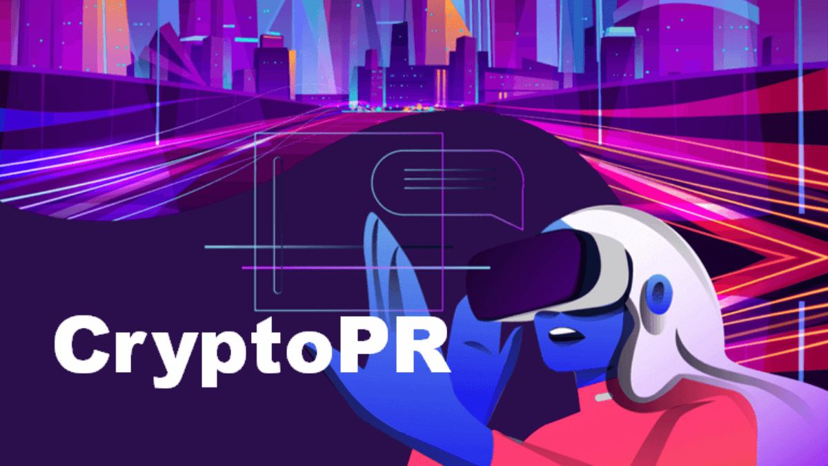 CryptoPR blockchain and crypto press release distribution