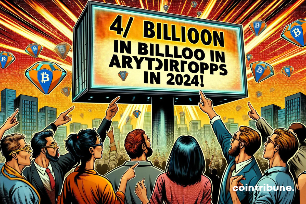 $4 Billion Offered in Crypto Airdrop in 2024!  Here are the next opportunities!