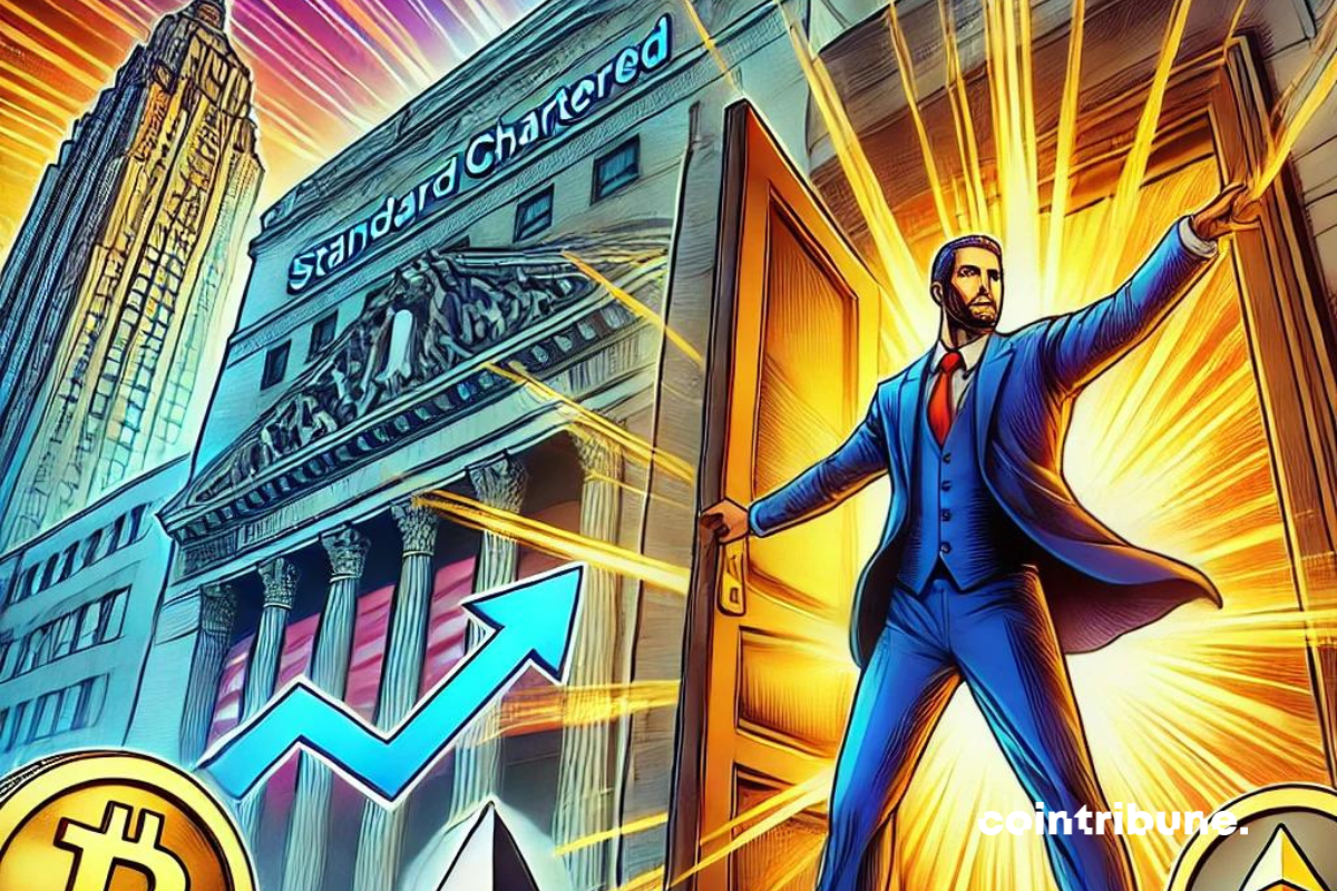 Standard Chartered Ventures in cryptocurrency trading