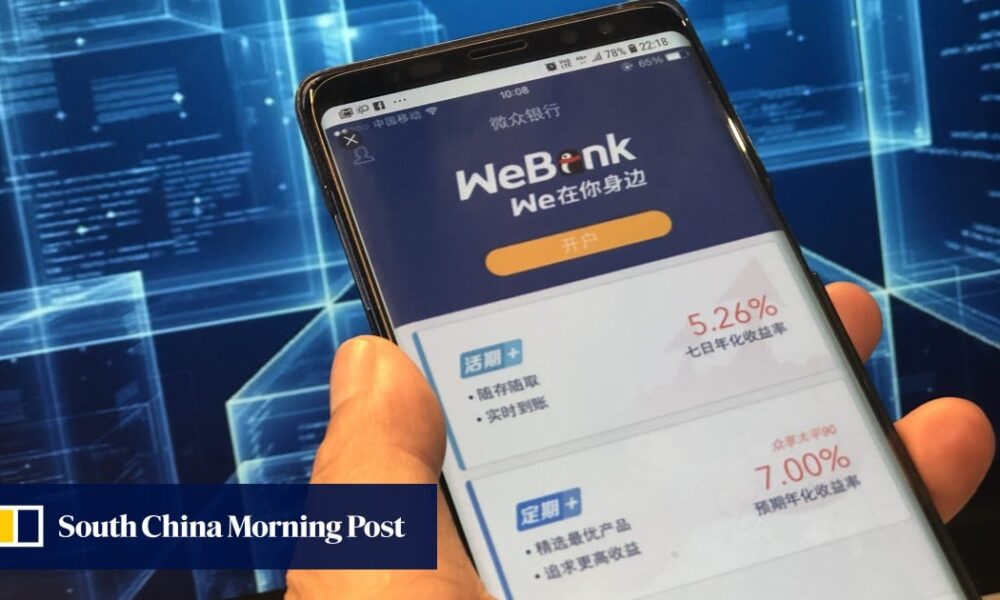 Tencent-backed online lender WeBank gets the green light to set up a fintech unit in Hong Kong