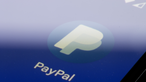 Close-up of the PayPal app icon seen on a Google Pixel smartphone. PayPal Holdings, Inc. (PYPL) is a global financial technology company that operates an online payment system.