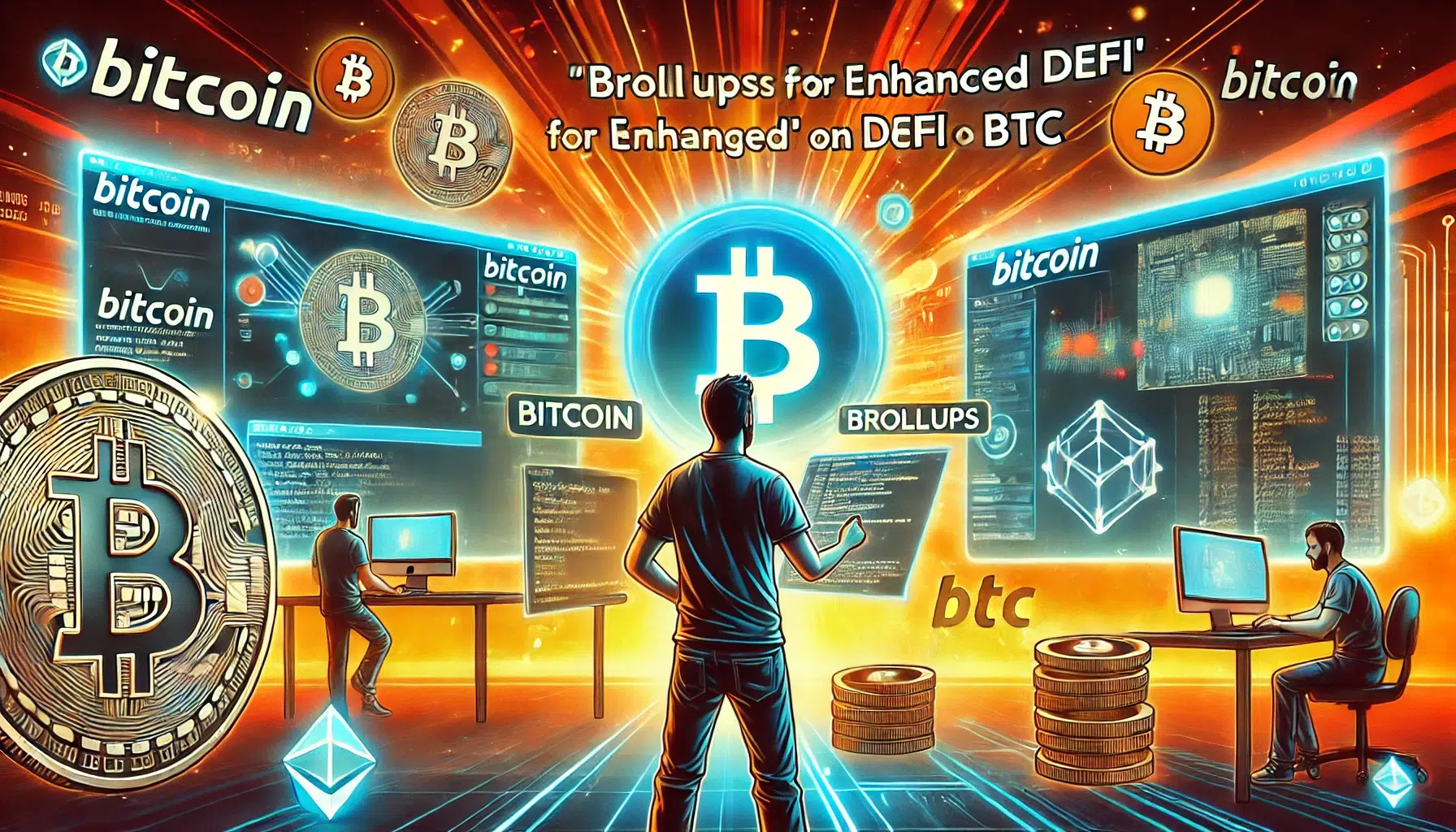 Bitcoin Developer Burak Unveils “Brollups” for Improved DeFi on BTC