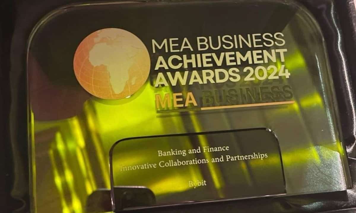 Bybit Wins Innovative Collaboration Award at MENA Business Awards 2024
