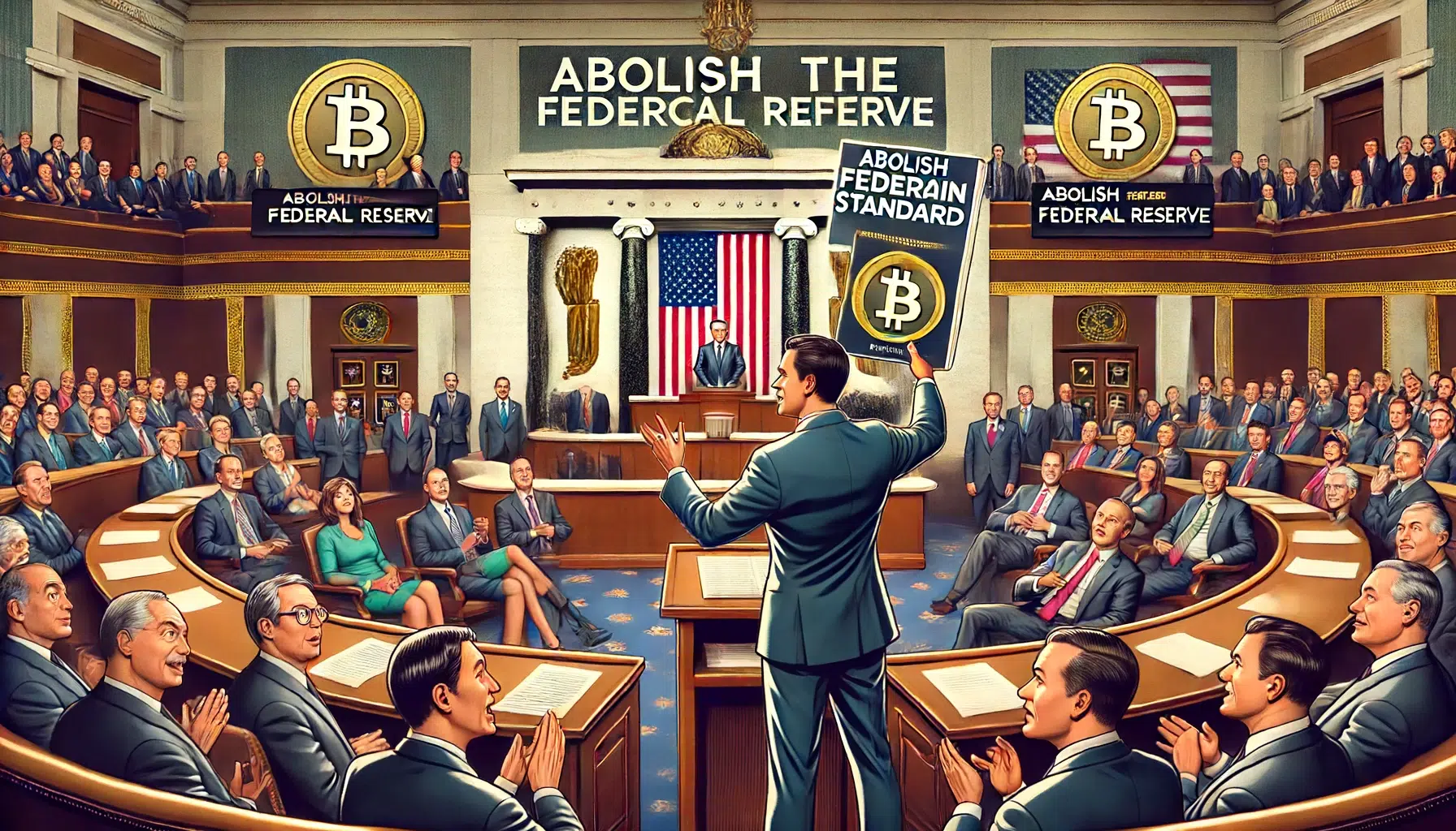 Congressman proposes "Bitcoin Standard"-inspired bill to abolish the Federal Reserve