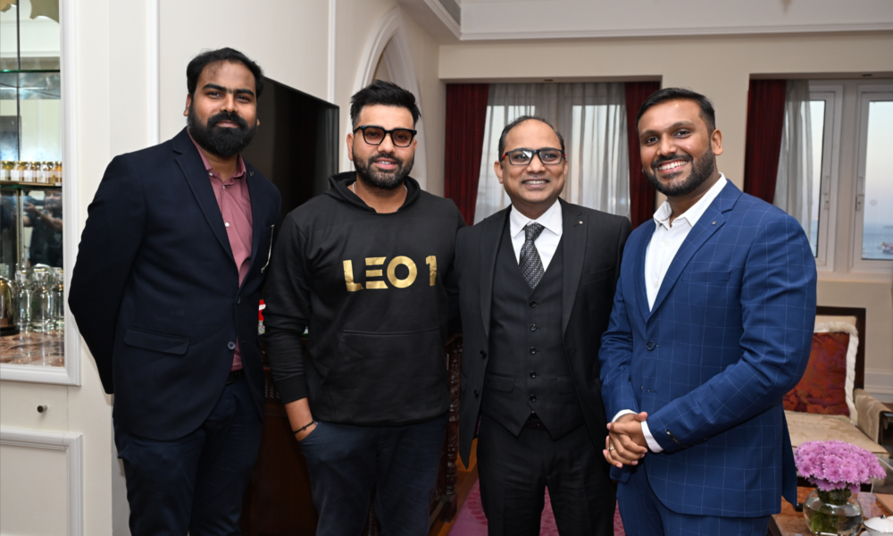 Indian cricket icon Rohit Sharma supports Edu-Fintech LEO1 with strategic investments