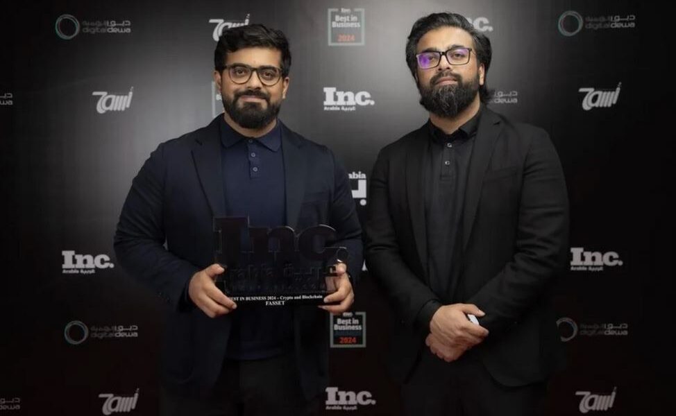 UAE-based Fasset awarded Best Cryptocurrency and Blockchain Company at Inc Arabia Business Awards 2024
