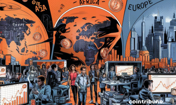Crypto: Startups in Asia and Africa are overtaking the US in terms of market share!