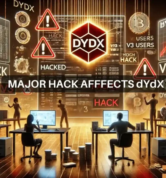 Crypto breach: DeFi exchange dYdX hacked following sell-off rumors