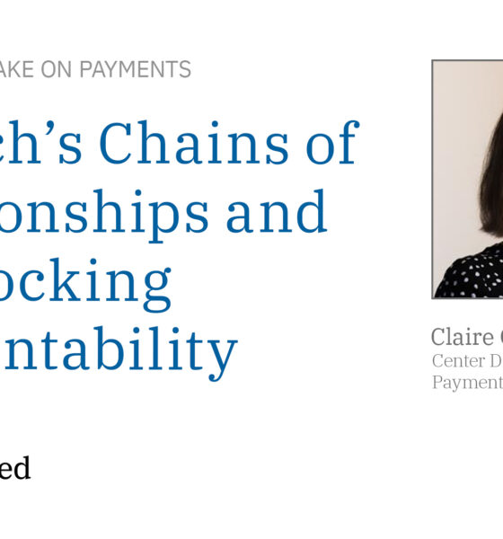 Financial Technology's Interconnected Relationship Chains and Responsibilities