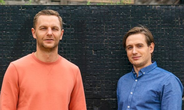 From left: Martins Sulte and Martins Valters, Mintos