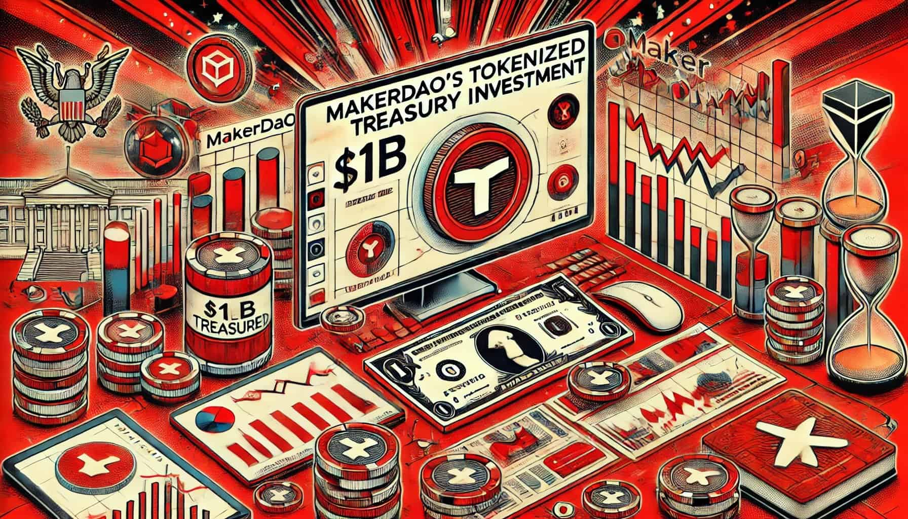 MakerDAO’s $1 Billion Investment in Tokenized US Treasuries Shakes Up Crypto Market